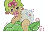 Sweet pea Girl 005 5 Inch